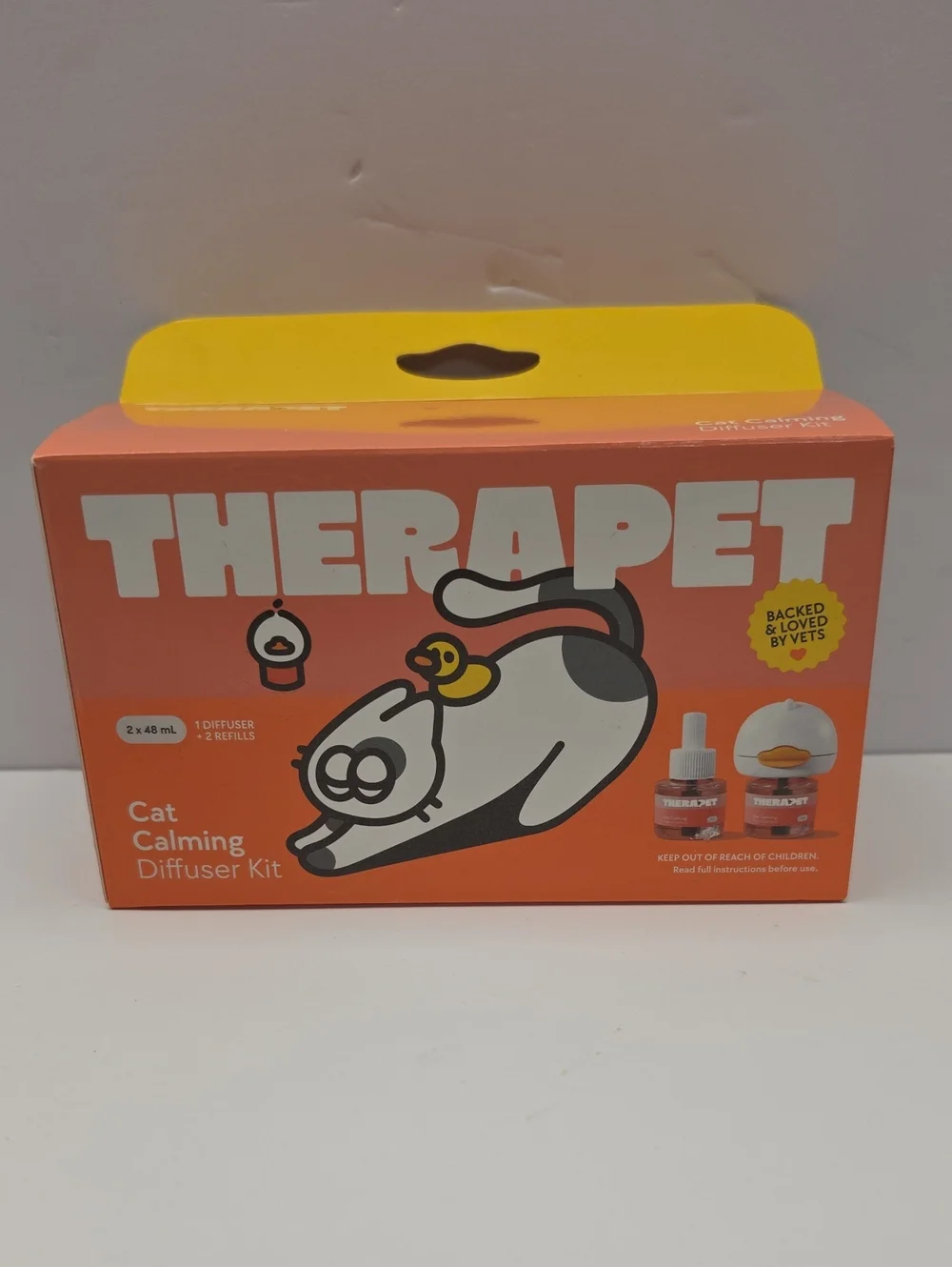 Thera Pet Cat Calming Diffuser Kit 1 Diffiser 2 Refils